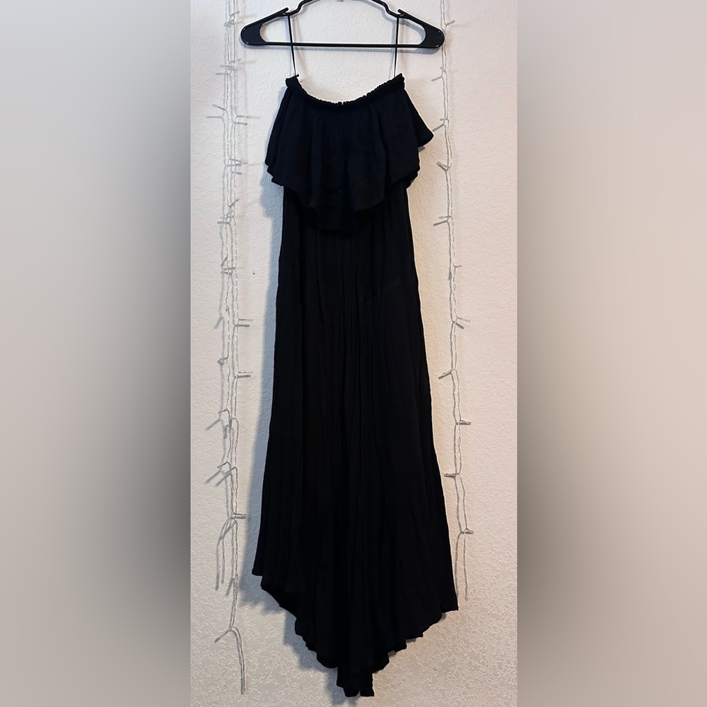 Elegant Sleeveless Black Maxi Jumpsuit
